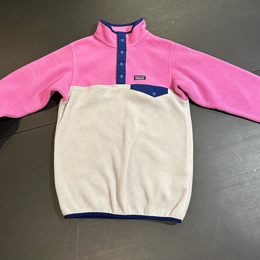 Kids' Patagonia Lightweight Synchilla® Snap-T® Fleece Pullover